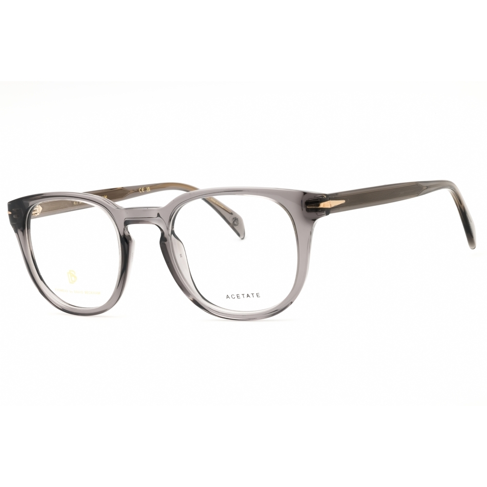 NWT David Beckham DB 1072-0KB7 00 Round 50mm Eyeglasses